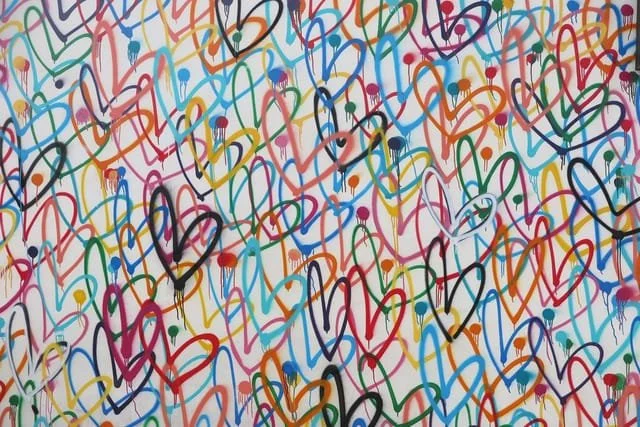 James Goldcrown (ジェームズ ゴールドクラウン）アートプリント James Goldcrown 'Love Wall' — The Art of Elysium